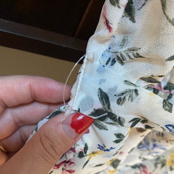 EUC Nordstrom (Row A Brand) Floral Romper (Size:L) - Picture 11 of 15